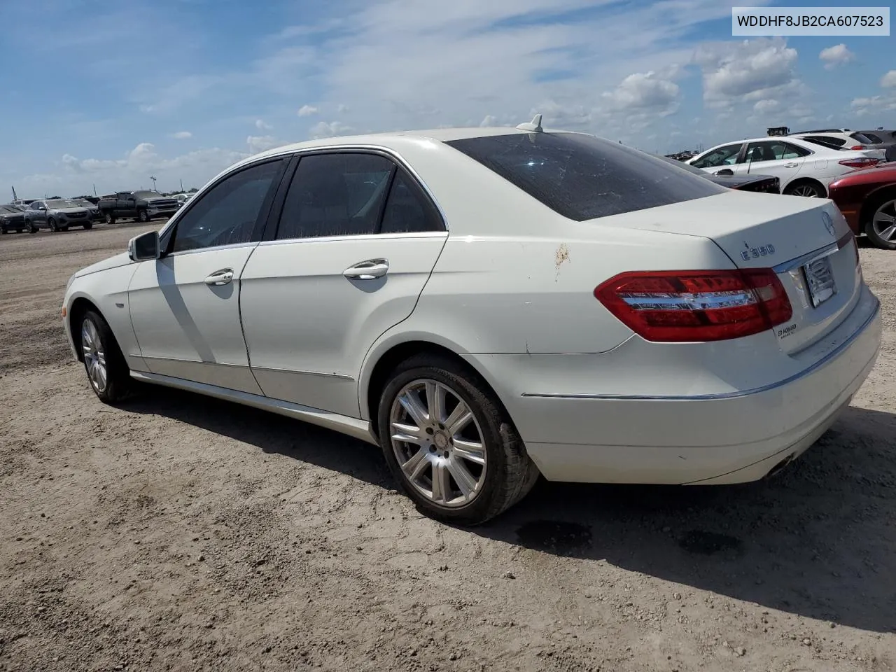 2012 Mercedes-Benz E 350 4Matic VIN: WDDHF8JB2CA607523 Lot: 75083944