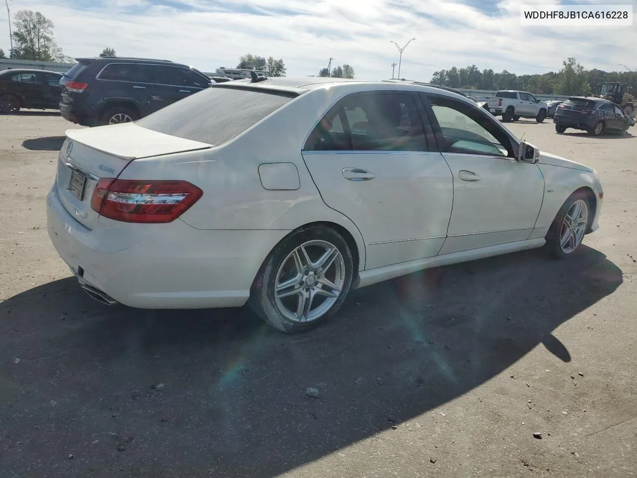 2012 Mercedes-Benz E 350 4Matic VIN: WDDHF8JB1CA616228 Lot: 75263864