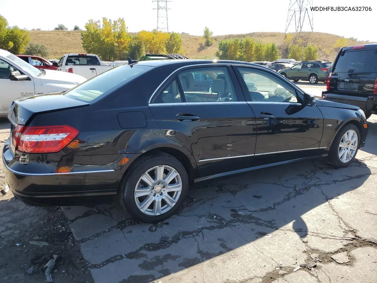 2012 Mercedes-Benz E 350 4Matic VIN: WDDHF8JB3CA632706 Lot: 75558834