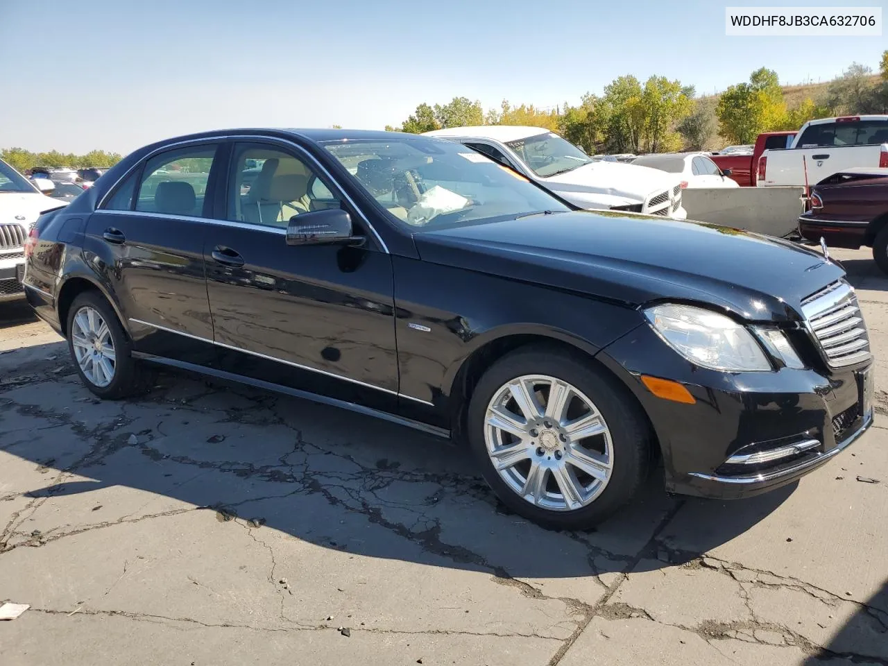 2012 Mercedes-Benz E 350 4Matic VIN: WDDHF8JB3CA632706 Lot: 75558834