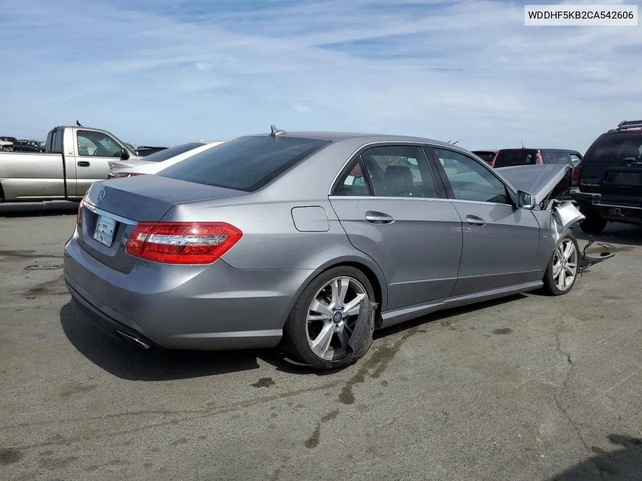 2012 Mercedes-Benz E 350 VIN: WDDHF5KB2CA542606 Lot: 75765984