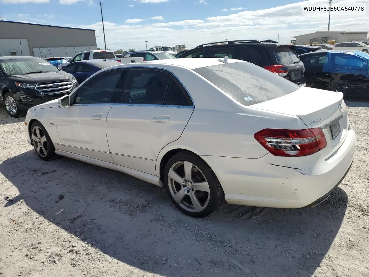 2012 Mercedes-Benz E 350 4Matic VIN: WDDHF8JB6CA540778 Lot: 76170324