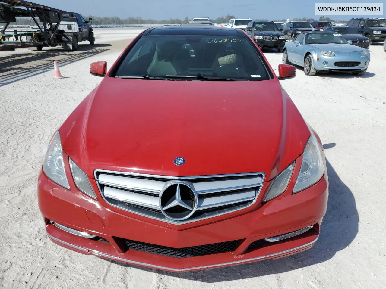 2012 Mercedes-Benz E 350 VIN: WDDKJ5KB6CF139834 Lot: 76604034