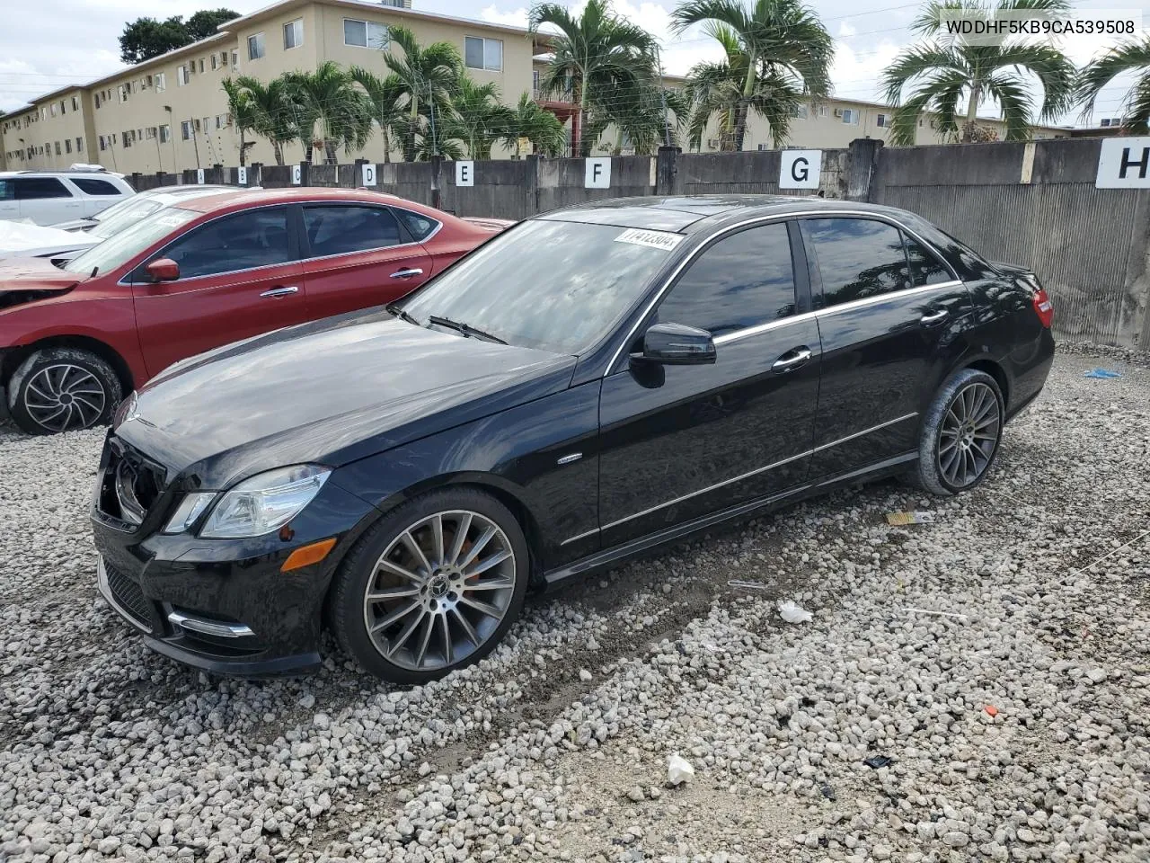 2012 Mercedes-Benz E 350 VIN: WDDHF5KB9CA539508 Lot: 77412304