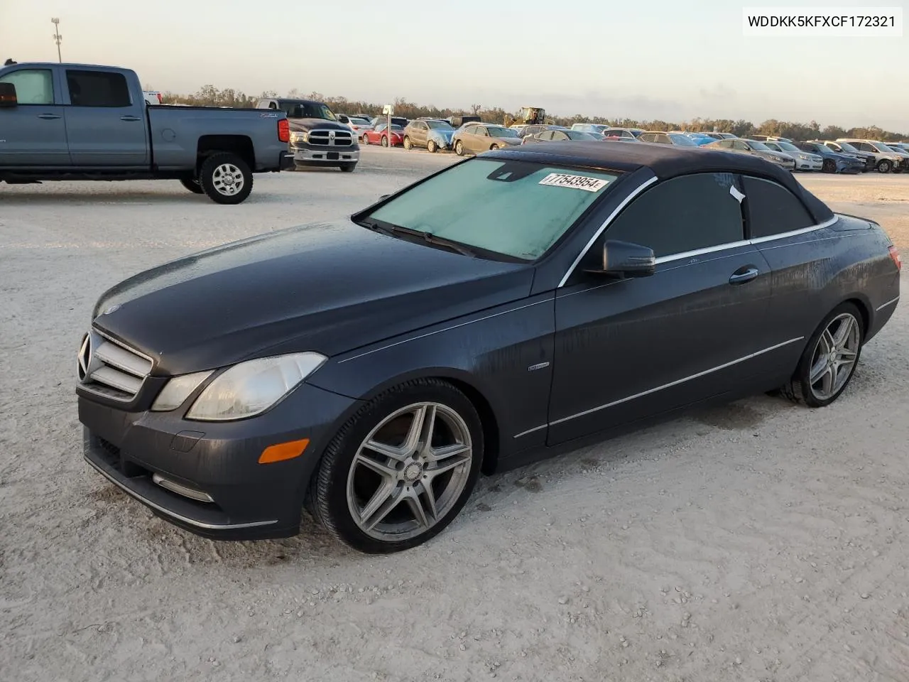 2012 Mercedes-Benz E 350 VIN: WDDKK5KFXCF172321 Lot: 77543954