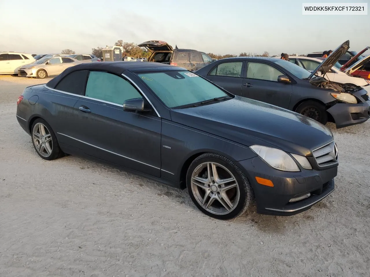 2012 Mercedes-Benz E 350 VIN: WDDKK5KFXCF172321 Lot: 77543954