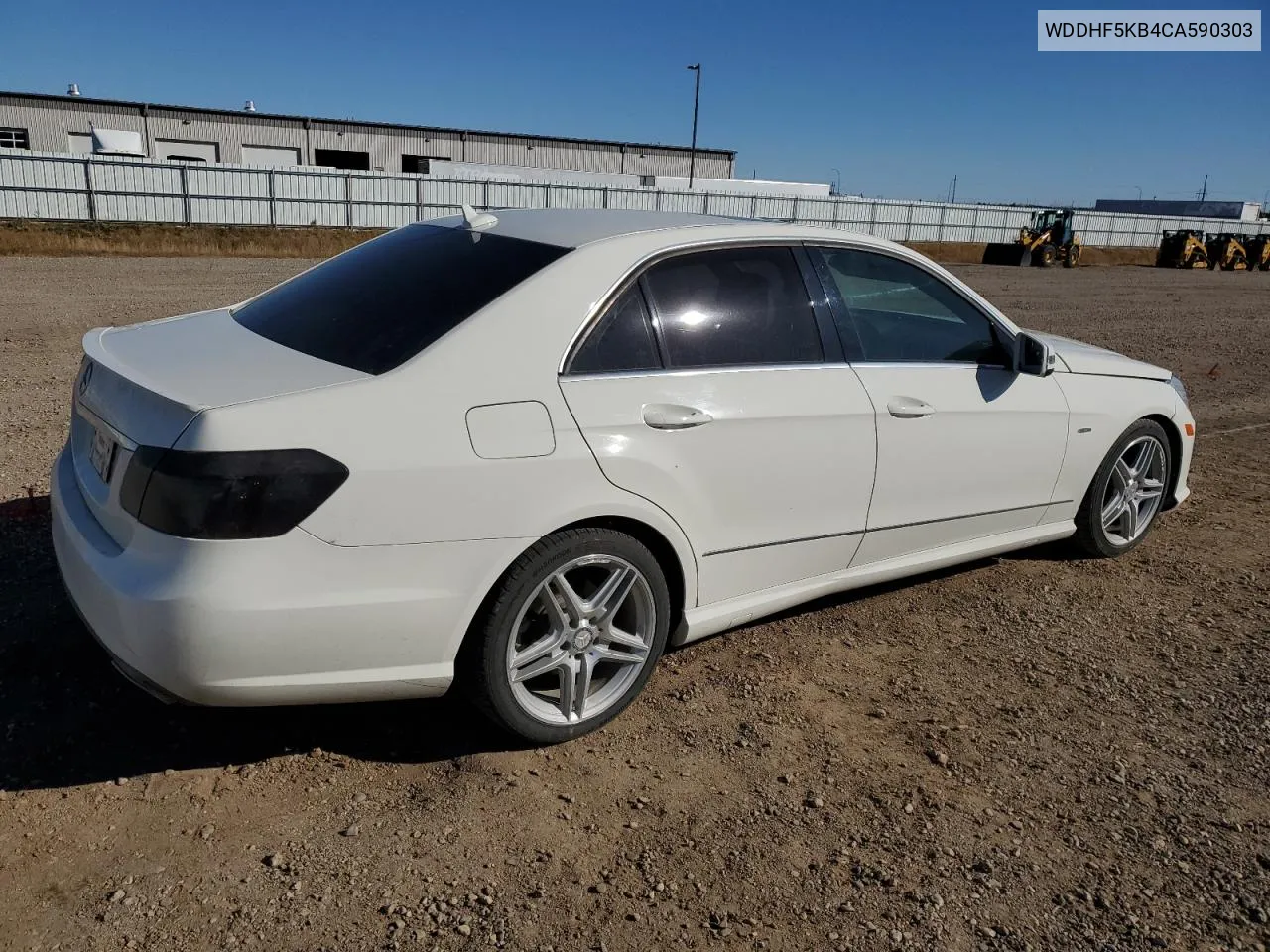 2012 Mercedes-Benz E 350 VIN: WDDHF5KB4CA590303 Lot: 77606524