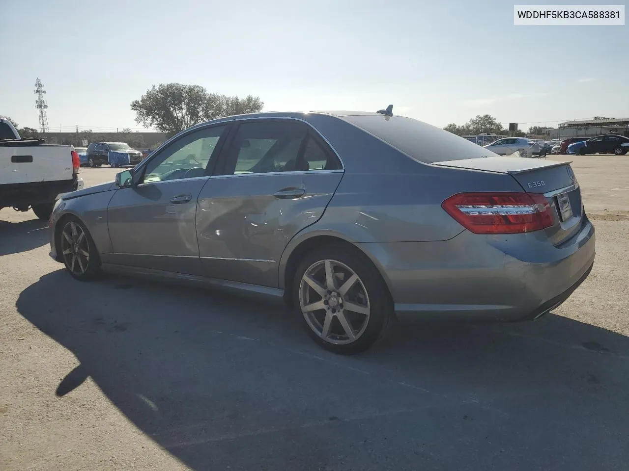 2012 Mercedes-Benz E 350 VIN: WDDHF5KB3CA588381 Lot: 77619294