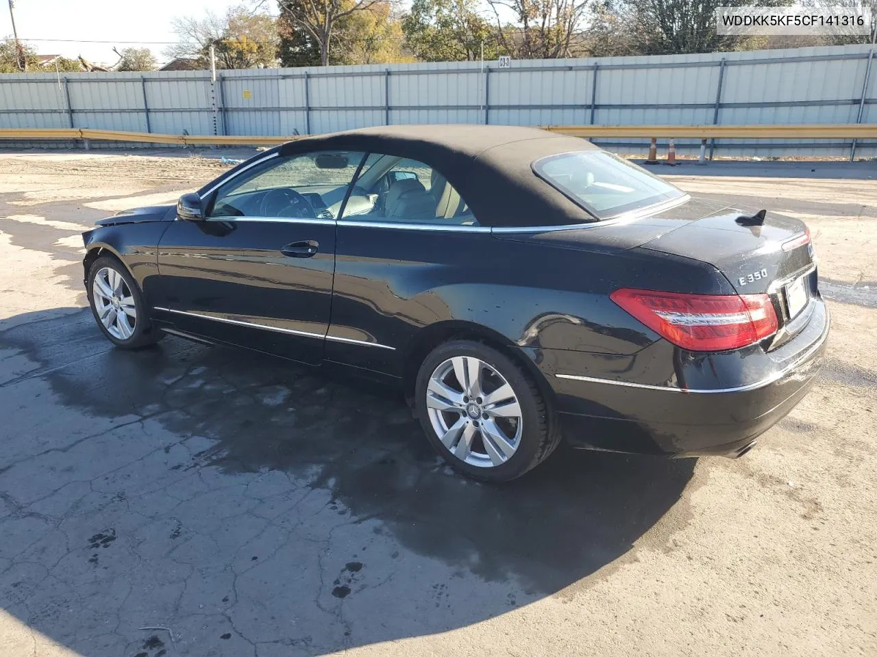 2012 Mercedes-Benz E 350 VIN: WDDKK5KF5CF141316 Lot: 77632944