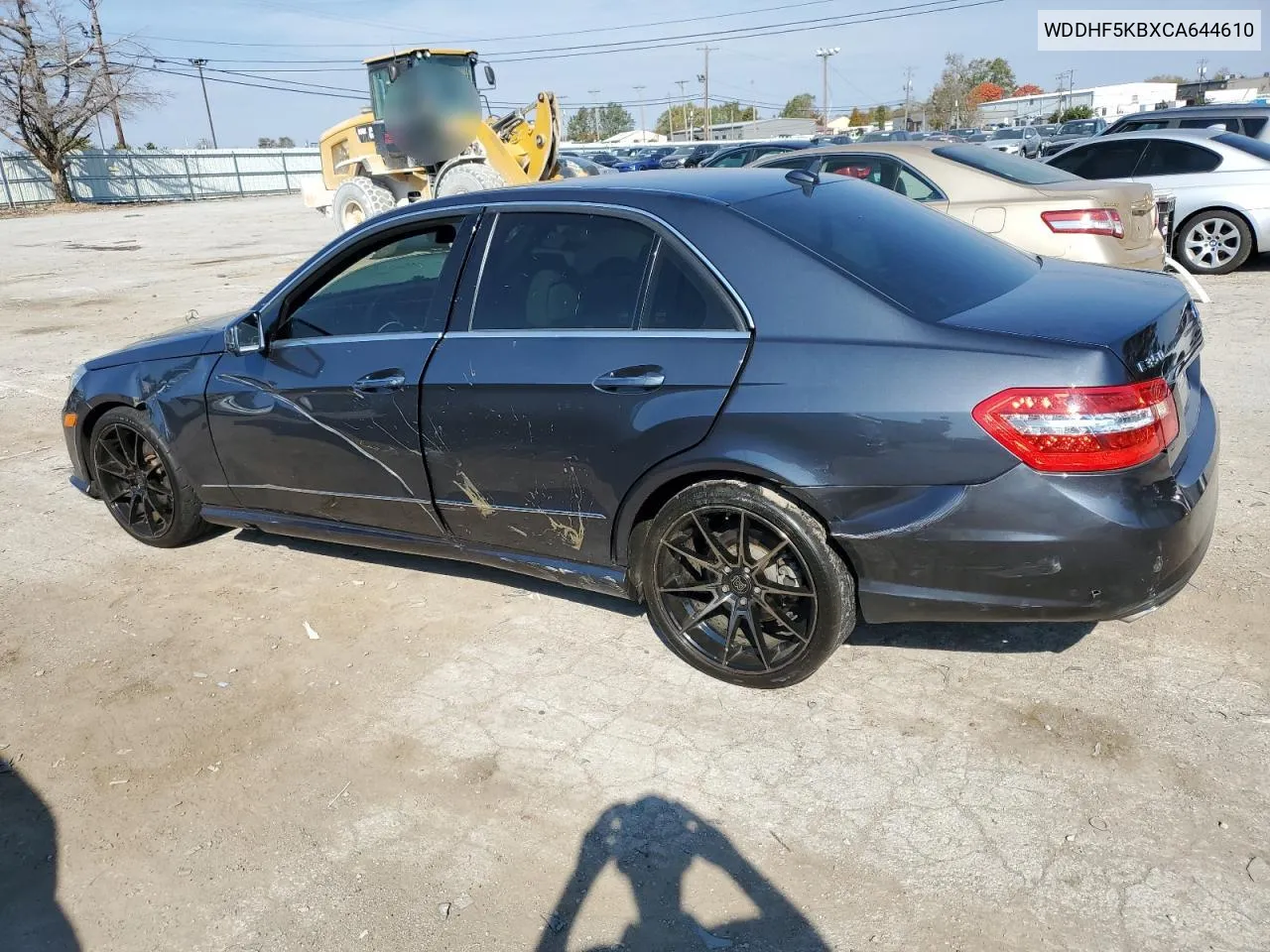 2012 Mercedes-Benz E 350 VIN: WDDHF5KBXCA644610 Lot: 77983654