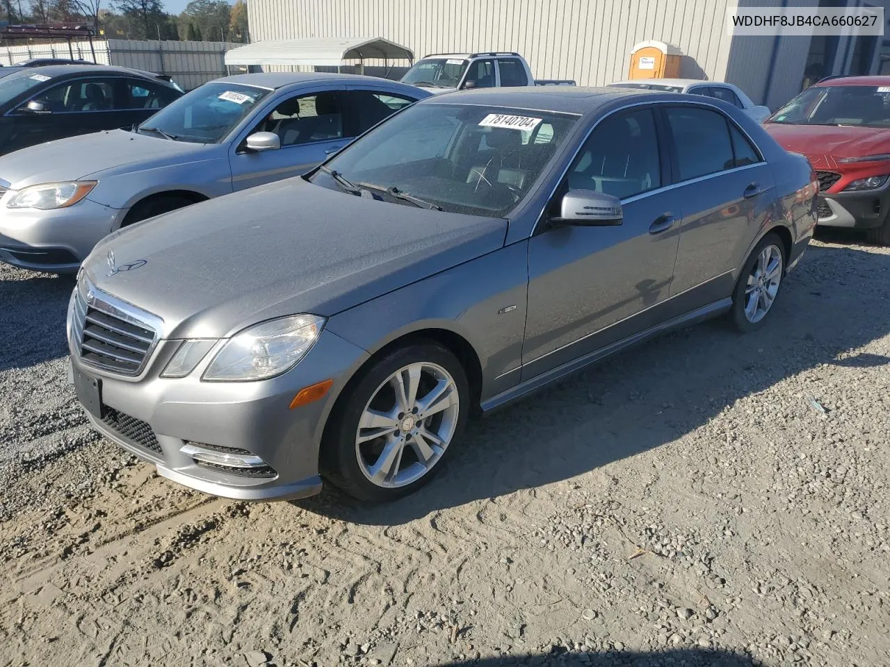 2012 Mercedes-Benz E 350 4Matic VIN: WDDHF8JB4CA660627 Lot: 78140704