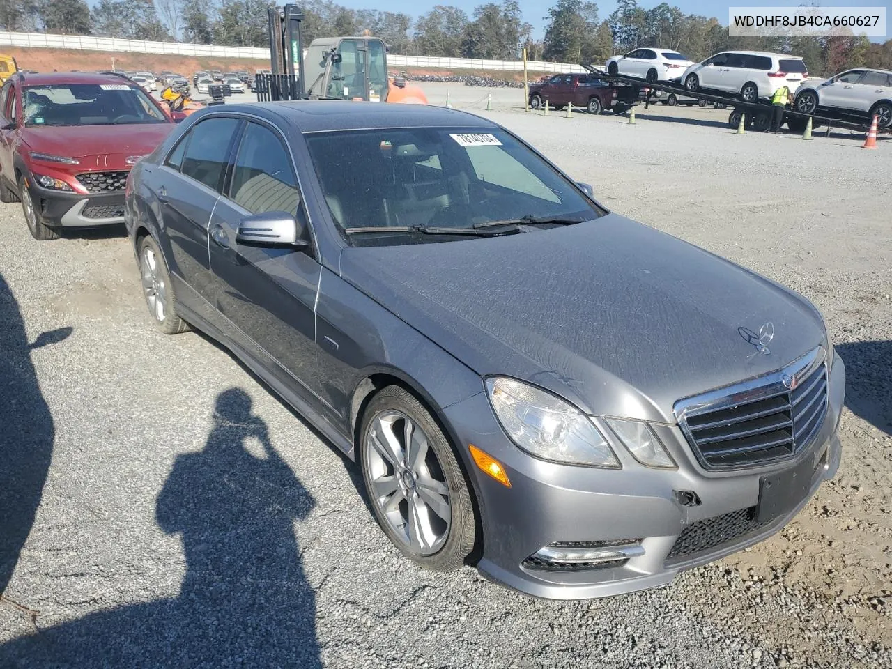 2012 Mercedes-Benz E 350 4Matic VIN: WDDHF8JB4CA660627 Lot: 78140704