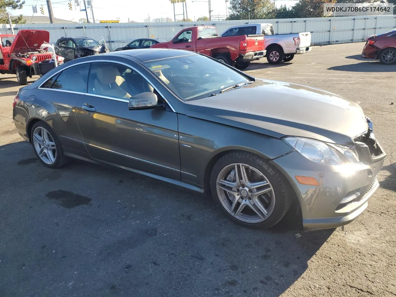 2012 Mercedes-Benz E 550 VIN: WDDKJ7DB6CF174642 Lot: 79814324