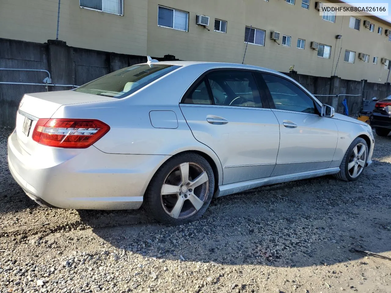 2012 Mercedes-Benz E 350 VIN: WDDHF5KB8CA526166 Lot: 80208524