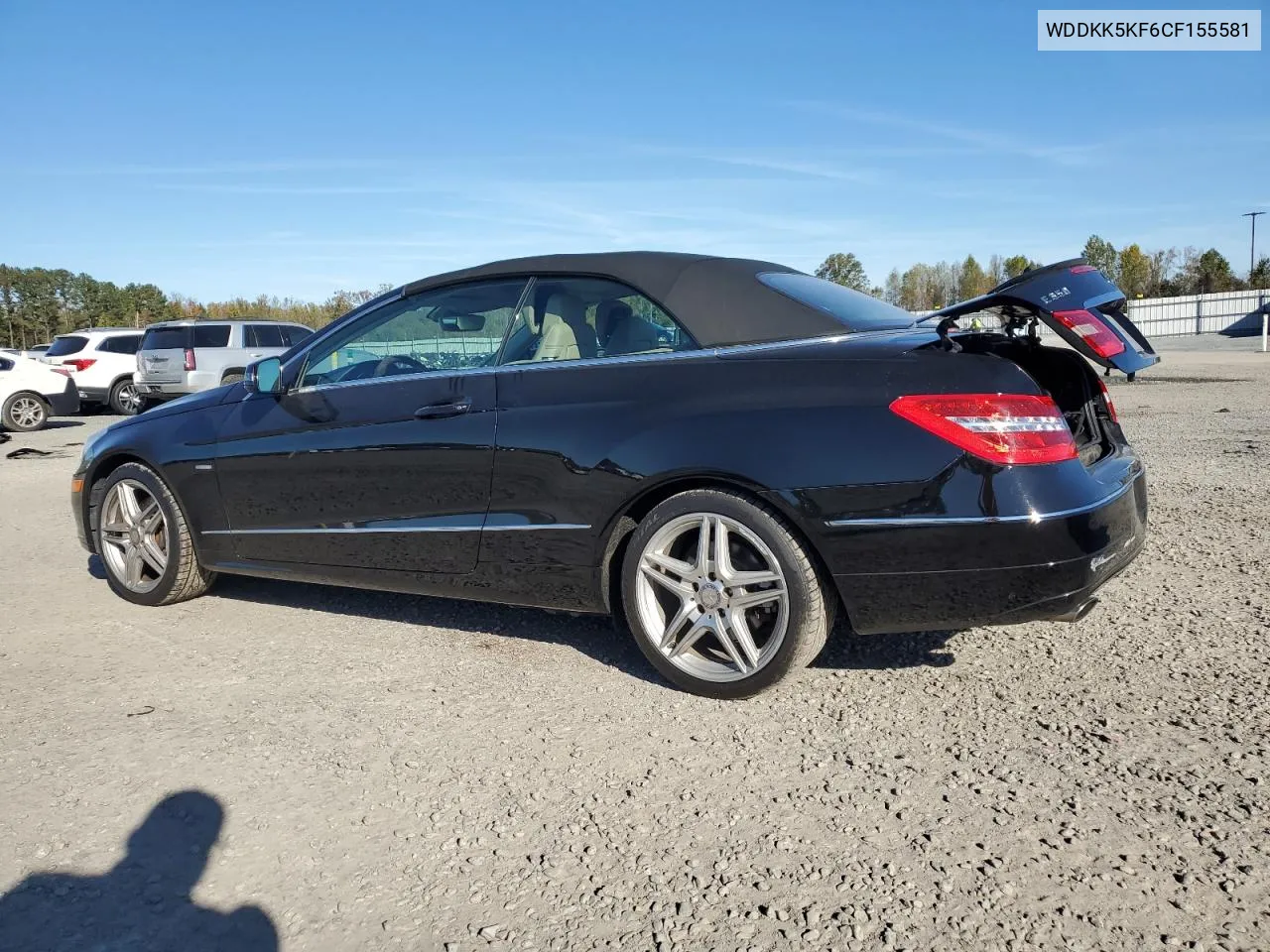 2012 Mercedes-Benz E 350 VIN: WDDKK5KF6CF155581 Lot: 80236674