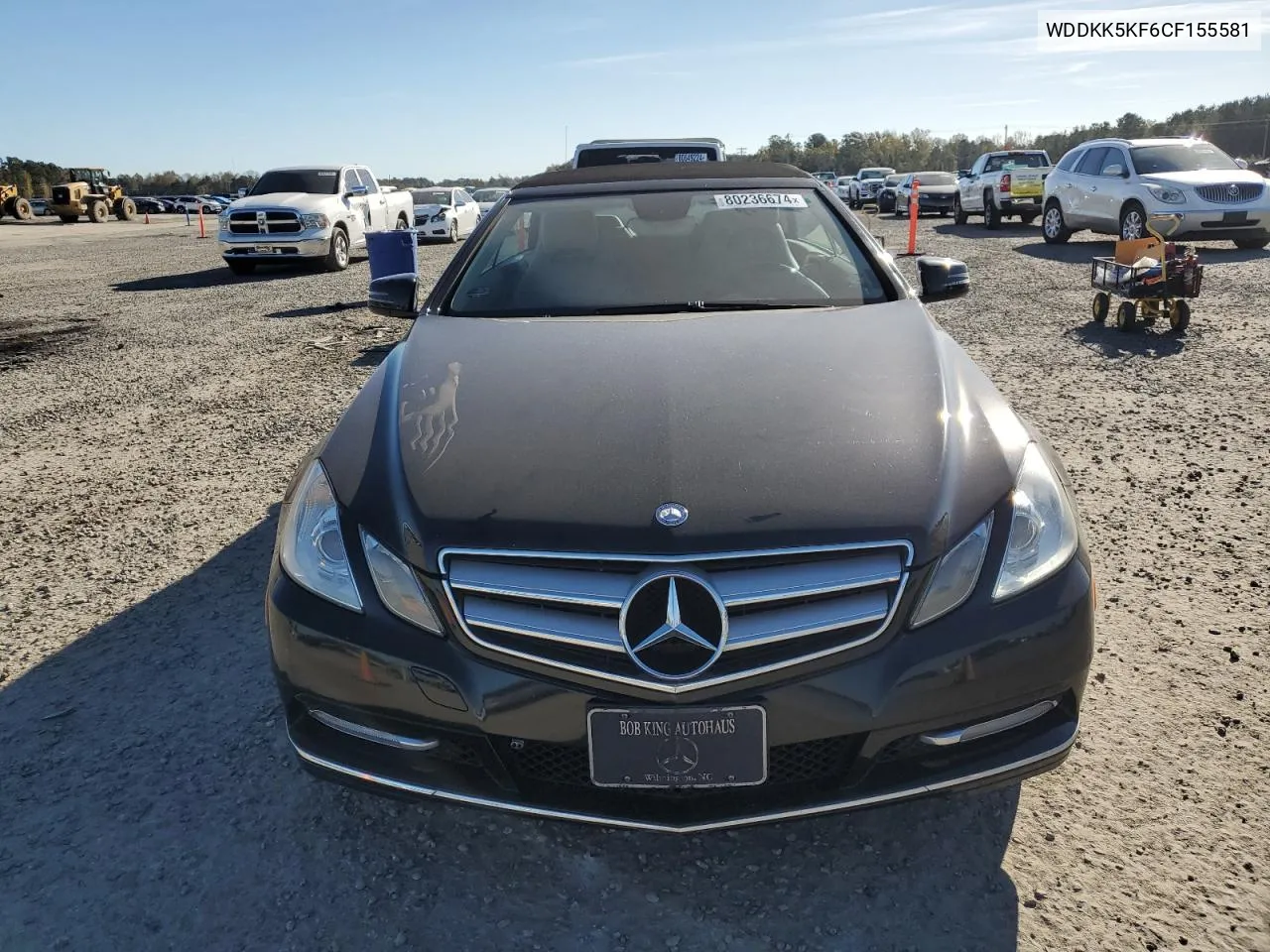 2012 Mercedes-Benz E 350 VIN: WDDKK5KF6CF155581 Lot: 80236674