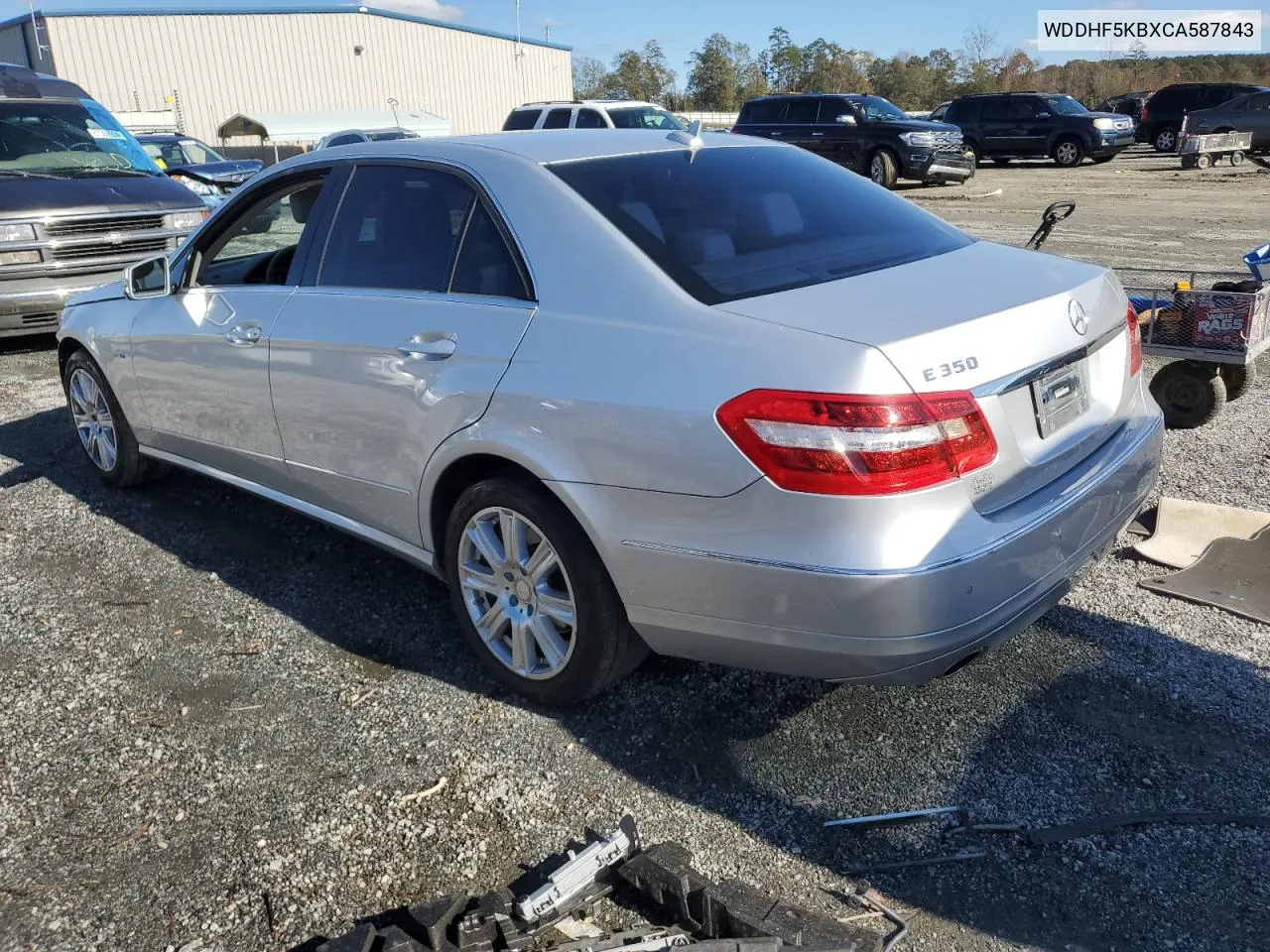 2012 Mercedes-Benz E 350 VIN: WDDHF5KBXCA587843 Lot: 80987964