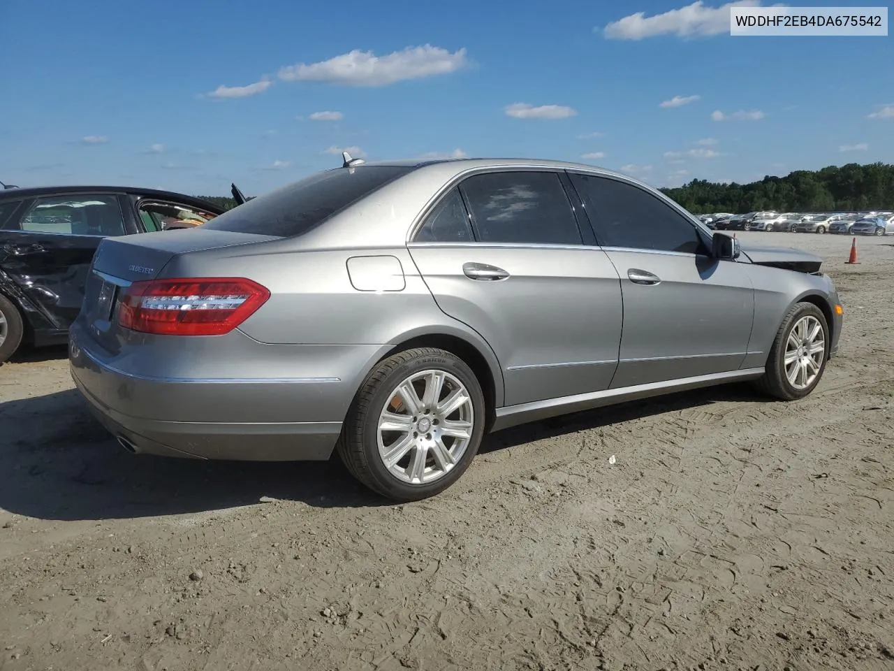 2013 Mercedes-Benz E 350 Bluetec VIN: WDDHF2EB4DA675542 Lot: 51787924