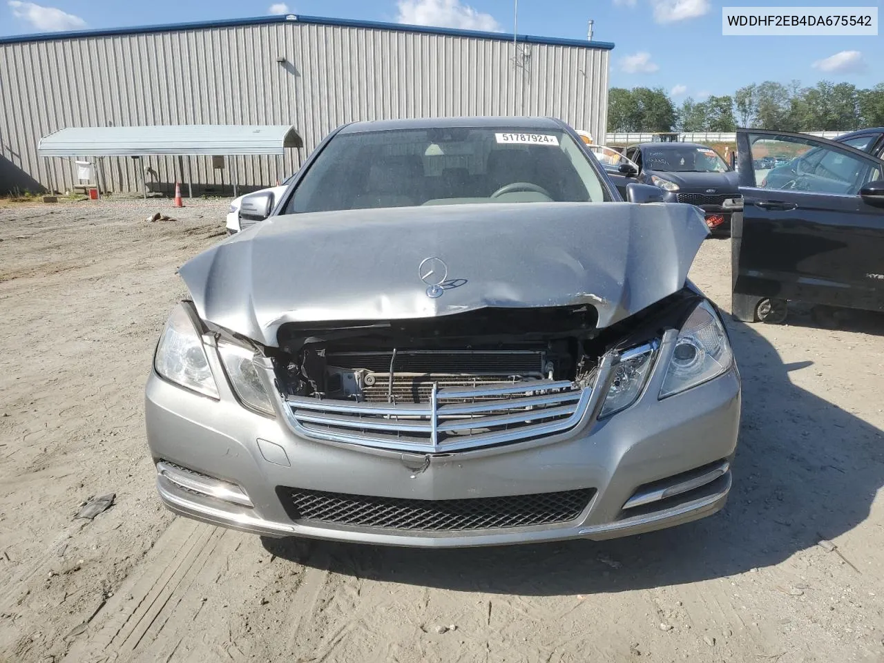 2013 Mercedes-Benz E 350 Bluetec VIN: WDDHF2EB4DA675542 Lot: 51787924