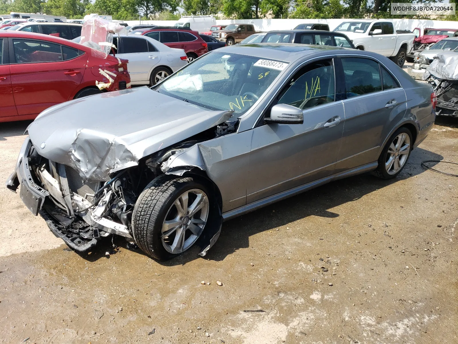 2013 Mercedes-Benz E 350 4Matic VIN: WDDHF8JB7DA720644 Lot: 58088473