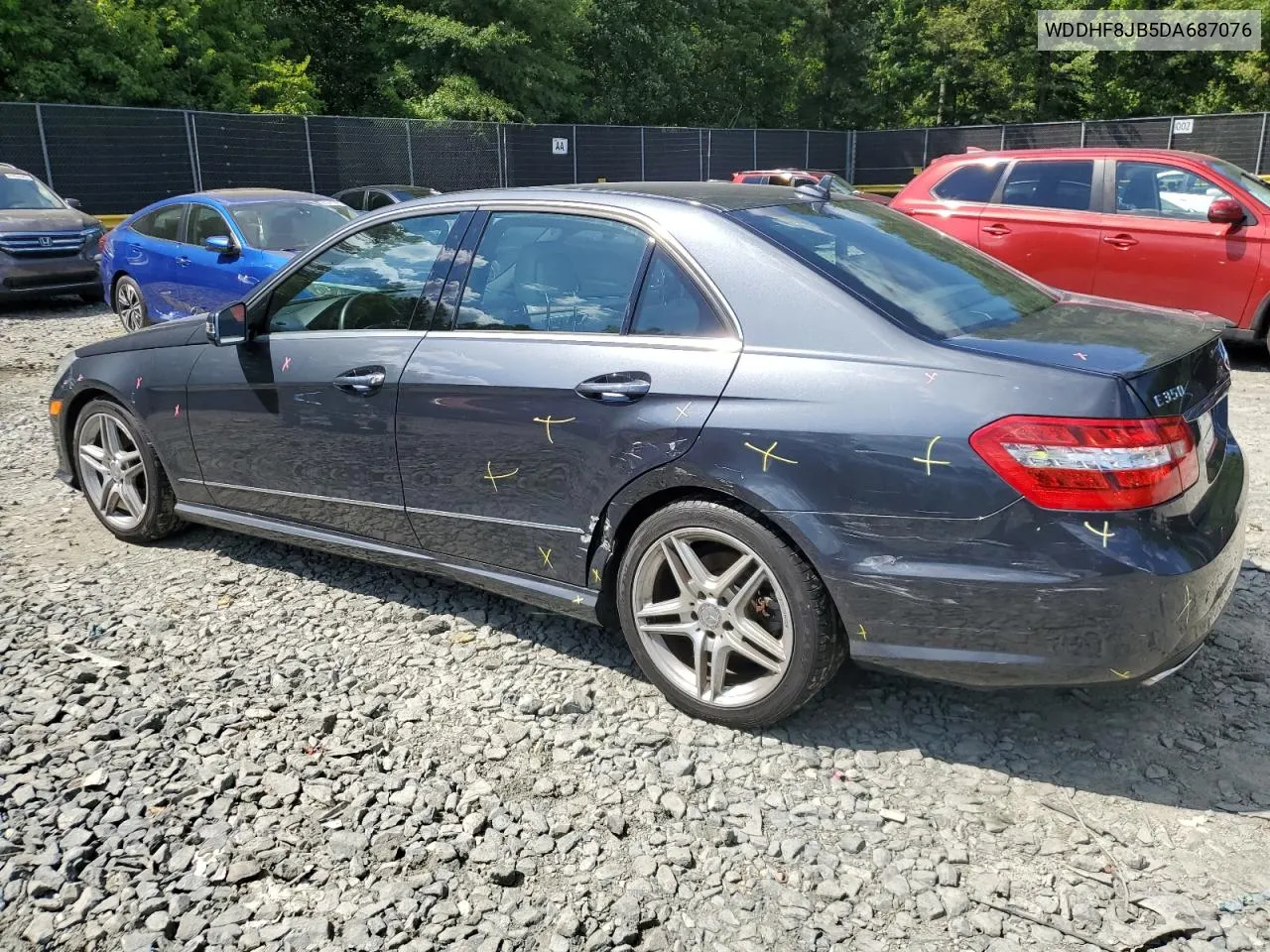 2013 Mercedes-Benz E 350 4Matic VIN: WDDHF8JB5DA687076 Lot: 60415394