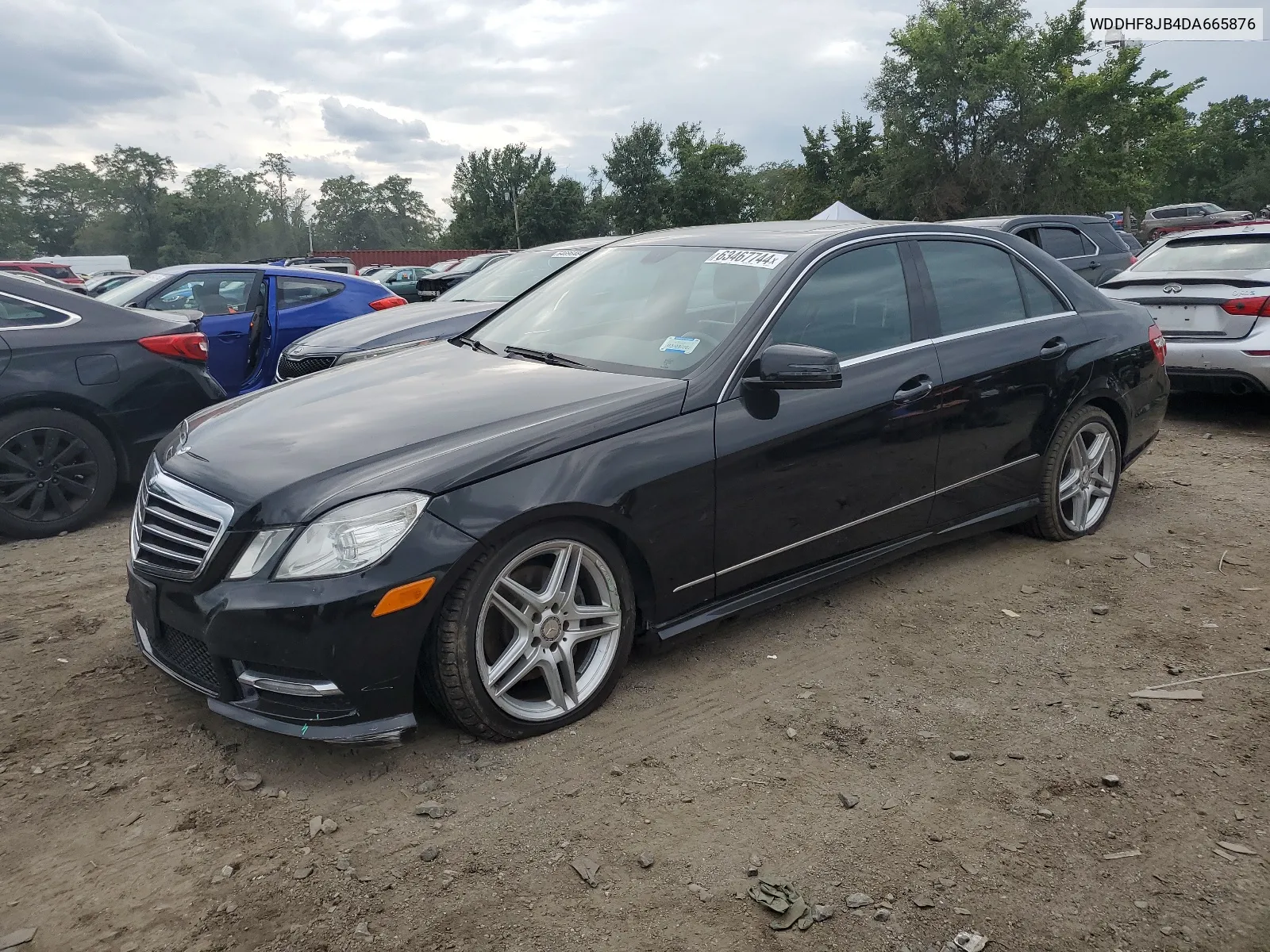 2013 Mercedes-Benz E 350 4Matic VIN: WDDHF8JB4DA665876 Lot: 63467744