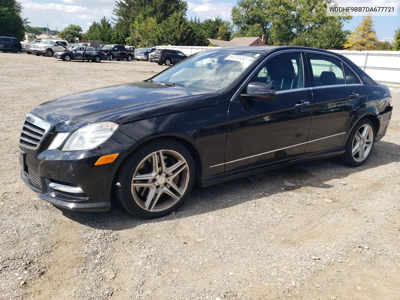 2013 Mercedes-Benz E 550 4Matic VIN: WDDHF9BB7DA677721 Lot: 63751584