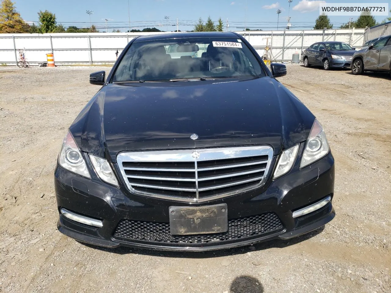 2013 Mercedes-Benz E 550 4Matic VIN: WDDHF9BB7DA677721 Lot: 63751584