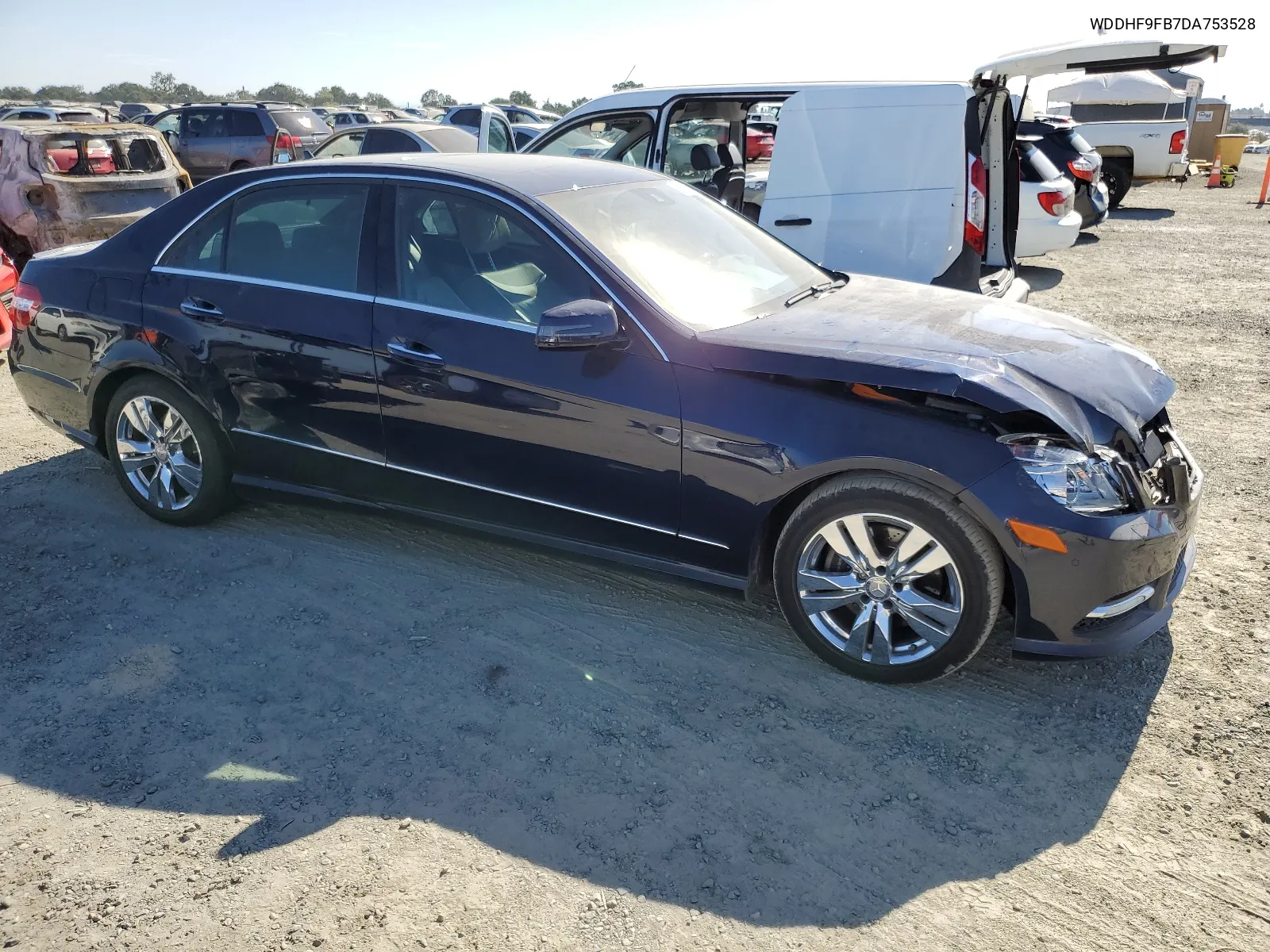 2013 Mercedes-Benz E 400 Hybrid VIN: WDDHF9FB7DA753528 Lot: 64445834