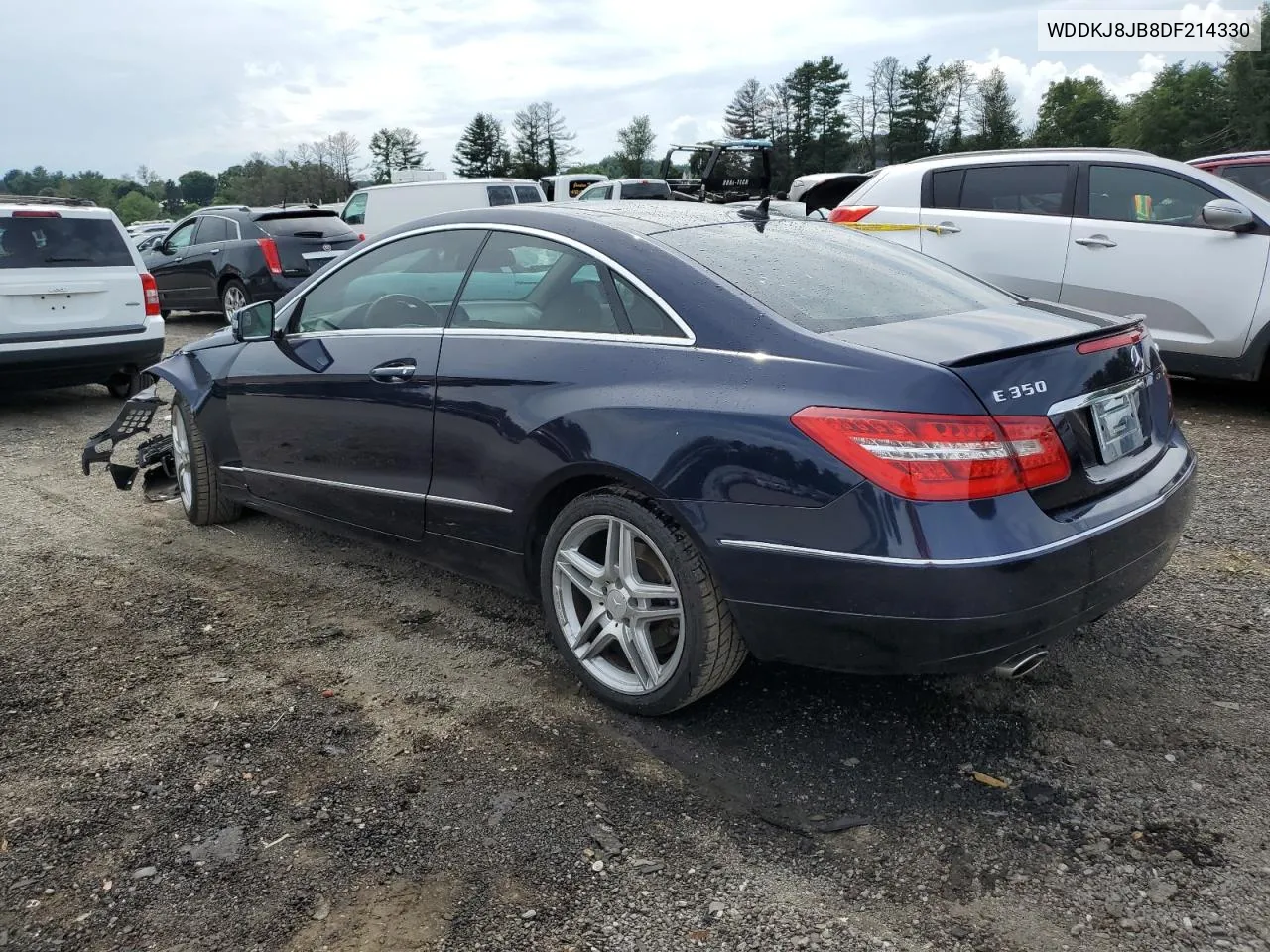 2013 Mercedes-Benz E 350 4Matic VIN: WDDKJ8JB8DF214330 Lot: 64476694