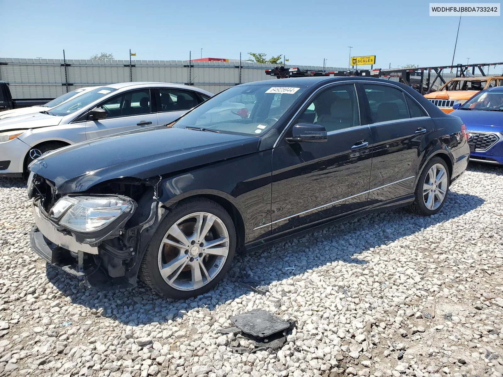 2013 Mercedes-Benz E 350 4Matic VIN: WDDHF8JB8DA733242 Lot: 64925944