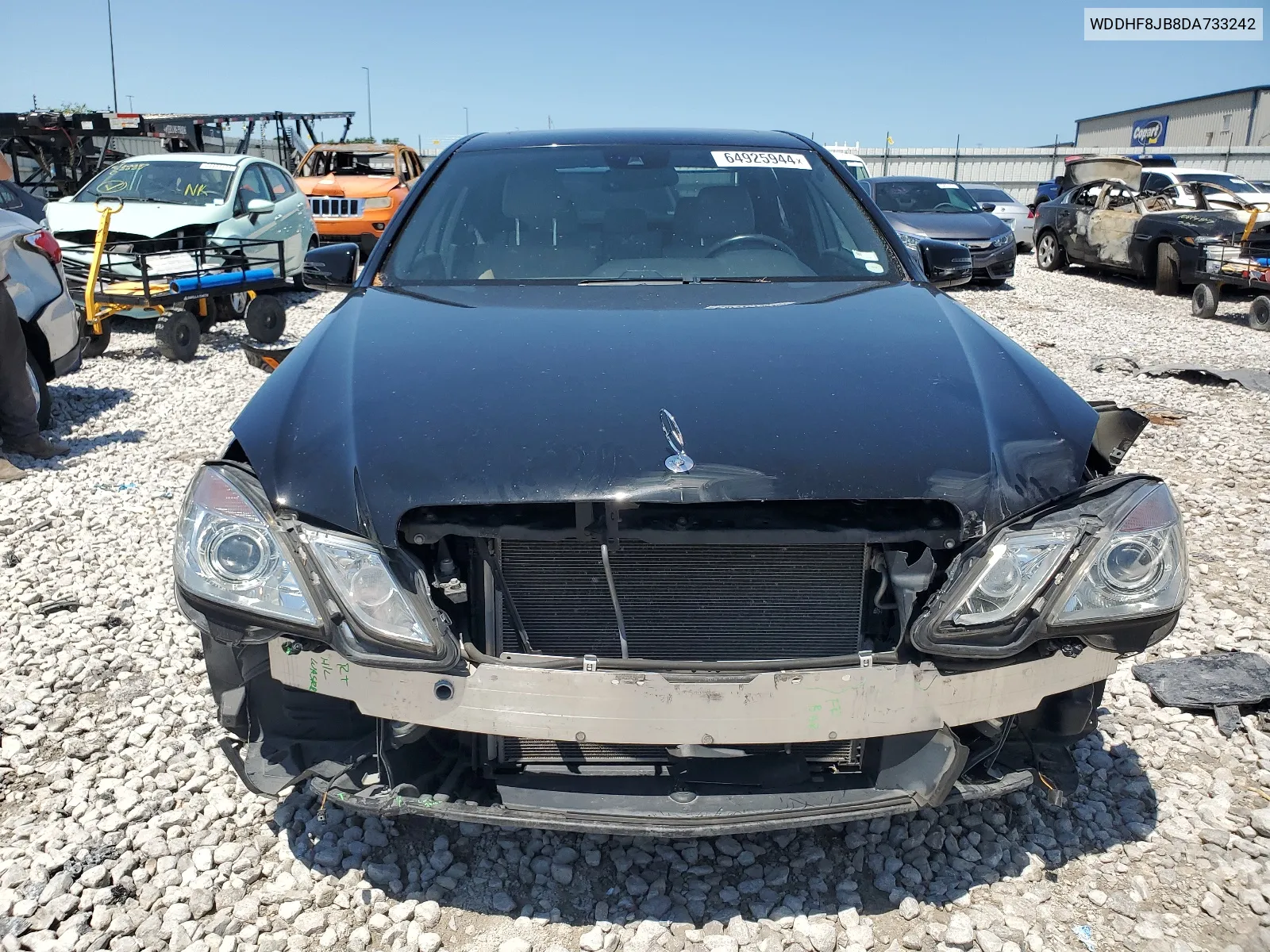 2013 Mercedes-Benz E 350 4Matic VIN: WDDHF8JB8DA733242 Lot: 64925944