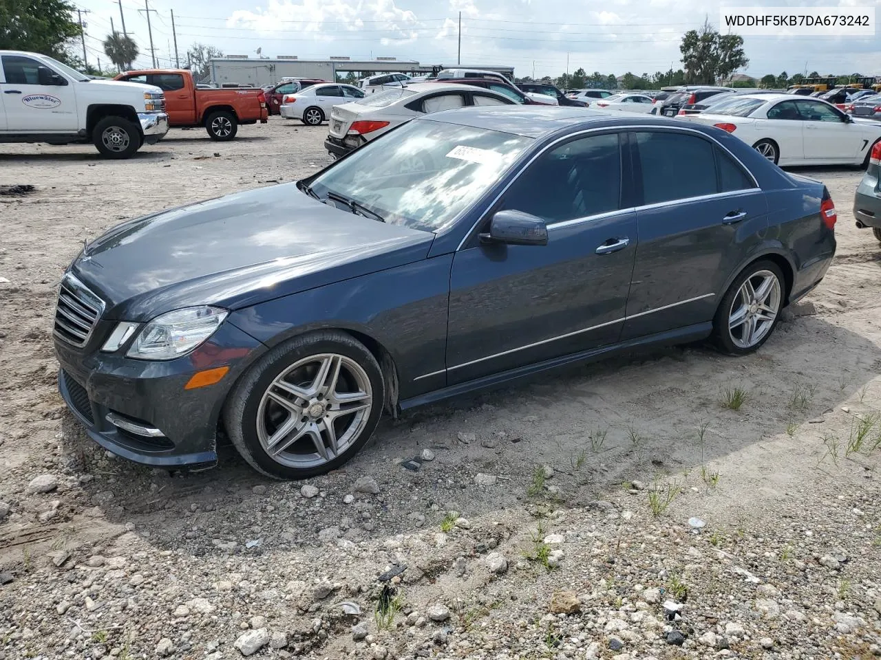 2013 Mercedes-Benz E 350 VIN: WDDHF5KB7DA673242 Lot: 65364984