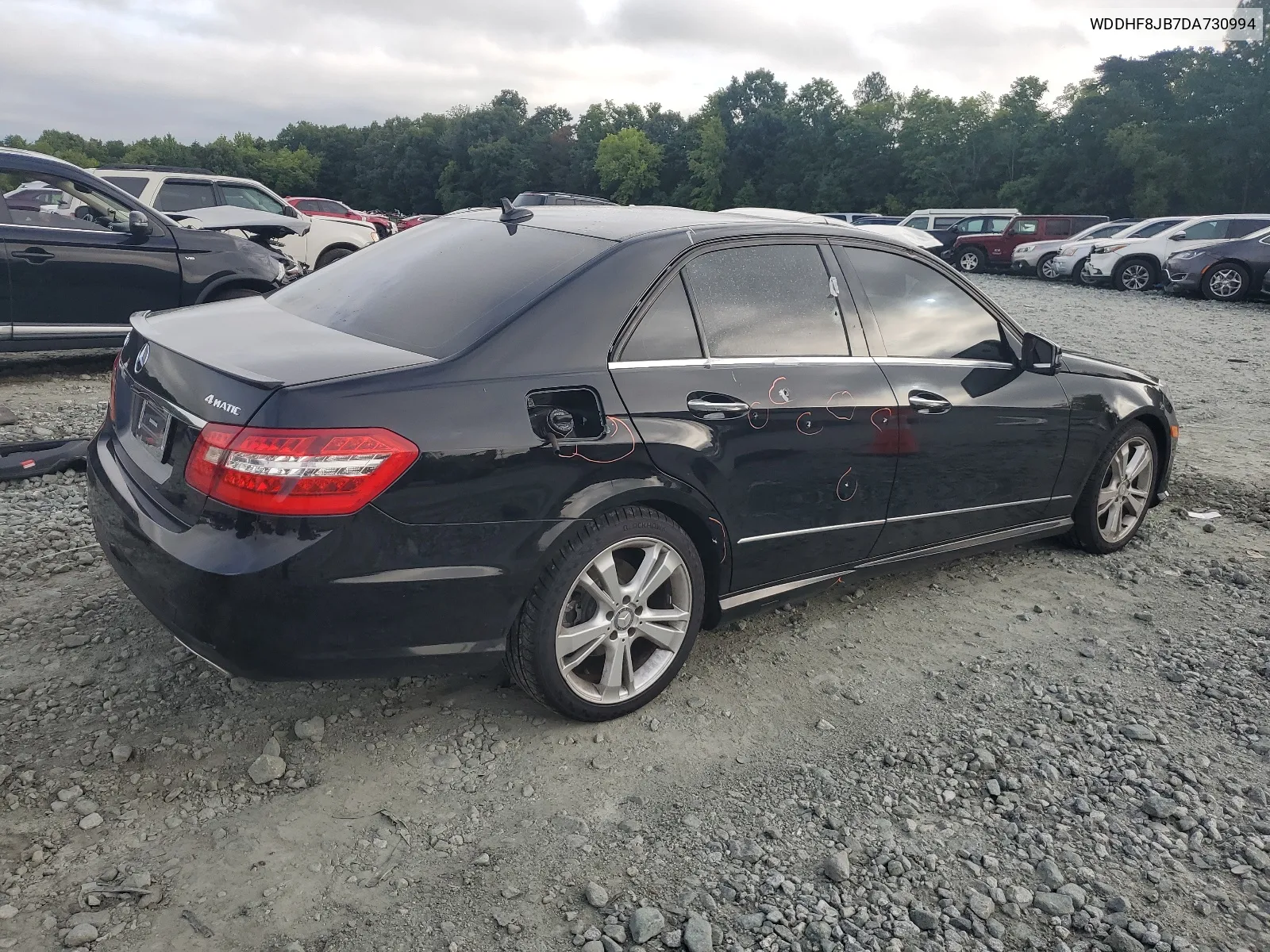 2013 Mercedes-Benz E 350 4Matic VIN: WDDHF8JB7DA730994 Lot: 65956464