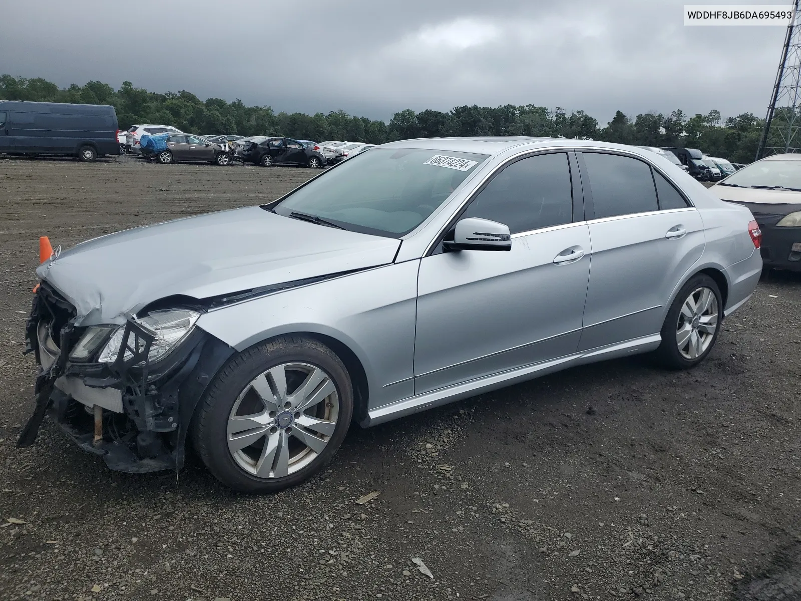 2013 Mercedes-Benz E 350 4Matic VIN: WDDHF8JB6DA695493 Lot: 66374224