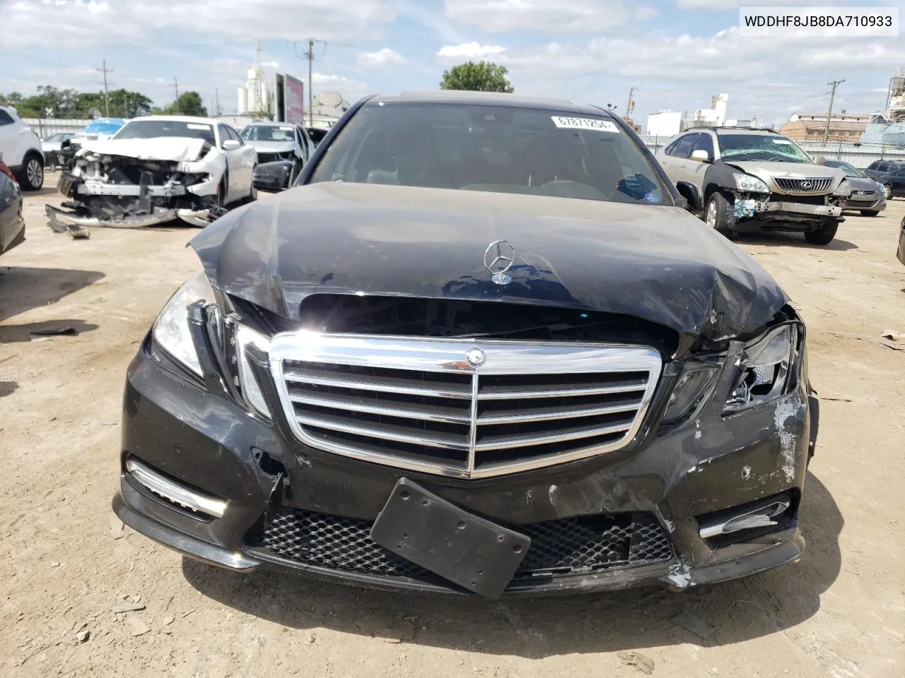 2013 Mercedes-Benz E 350 4Matic VIN: WDDHF8JB8DA710933 Lot: 67871254