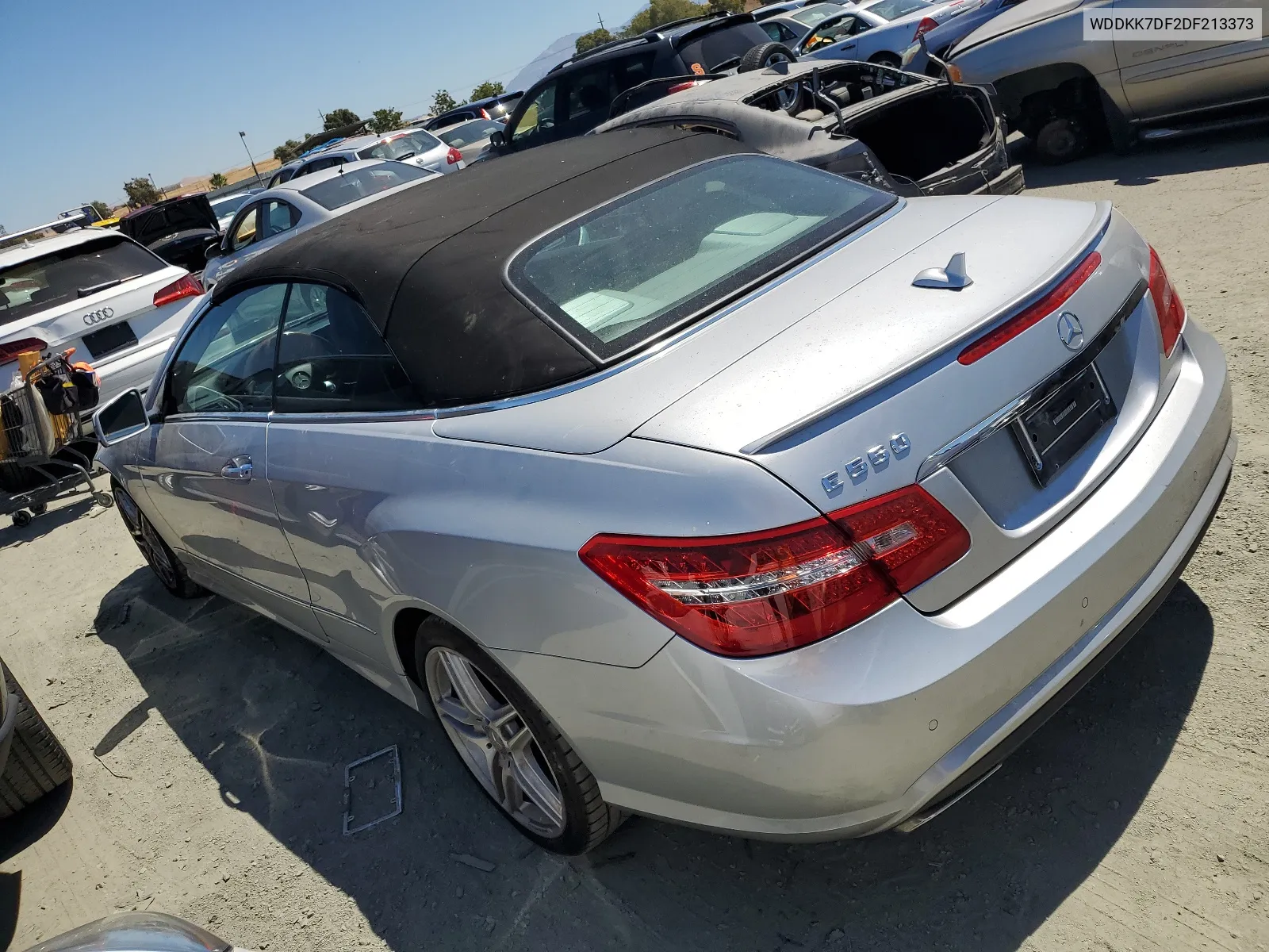 2013 Mercedes-Benz E 550 VIN: WDDKK7DF2DF213373 Lot: 67959504