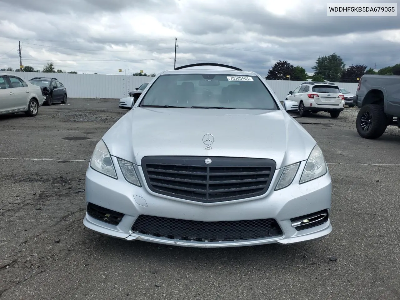 2013 Mercedes-Benz E 350 VIN: WDDHF5KB5DA679055 Lot: 70300404