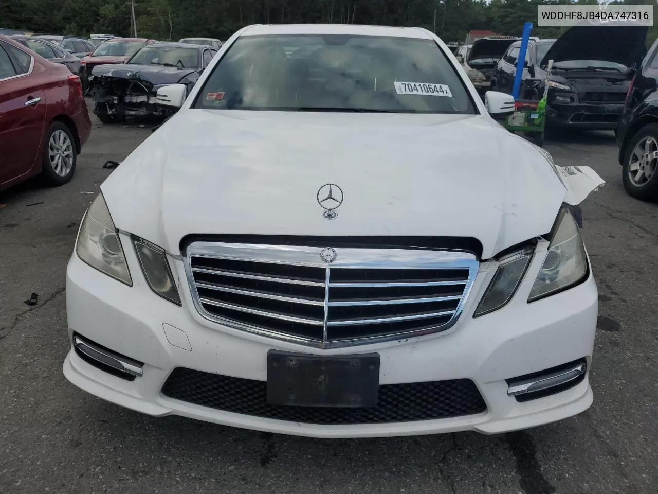 2013 Mercedes-Benz E 350 4Matic VIN: WDDHF8JB4DA747316 Lot: 70410644