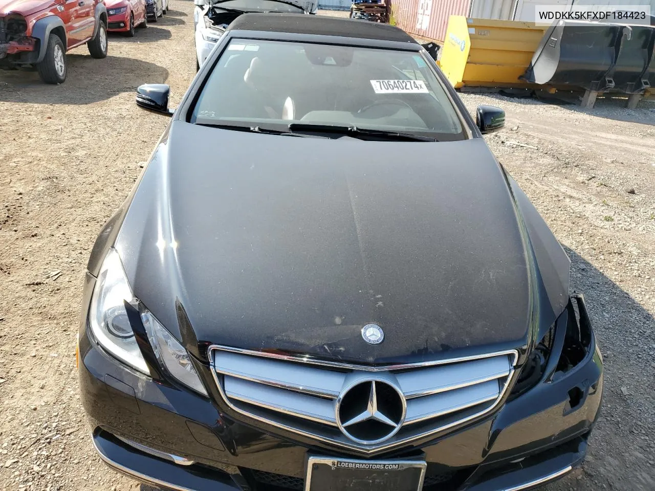 2013 Mercedes-Benz E 350 VIN: WDDKK5KFXDF184423 Lot: 70640274