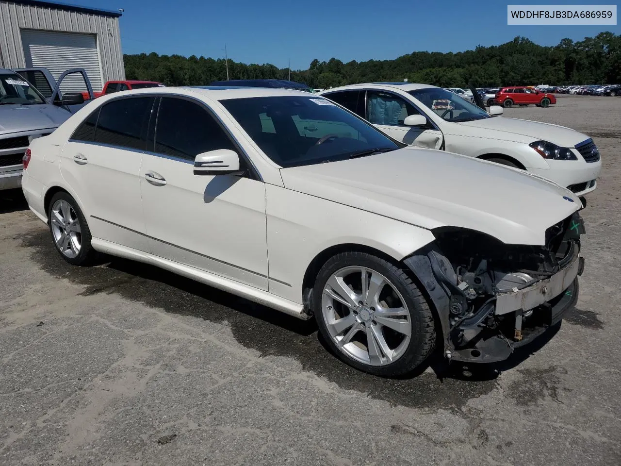 2013 Mercedes-Benz E 350 4Matic VIN: WDDHF8JB3DA686959 Lot: 71065044