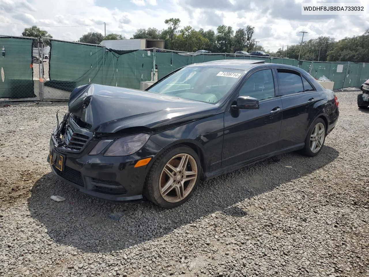 2013 Mercedes-Benz E 350 4Matic VIN: WDDHF8JB8DA733032 Lot: 71209714