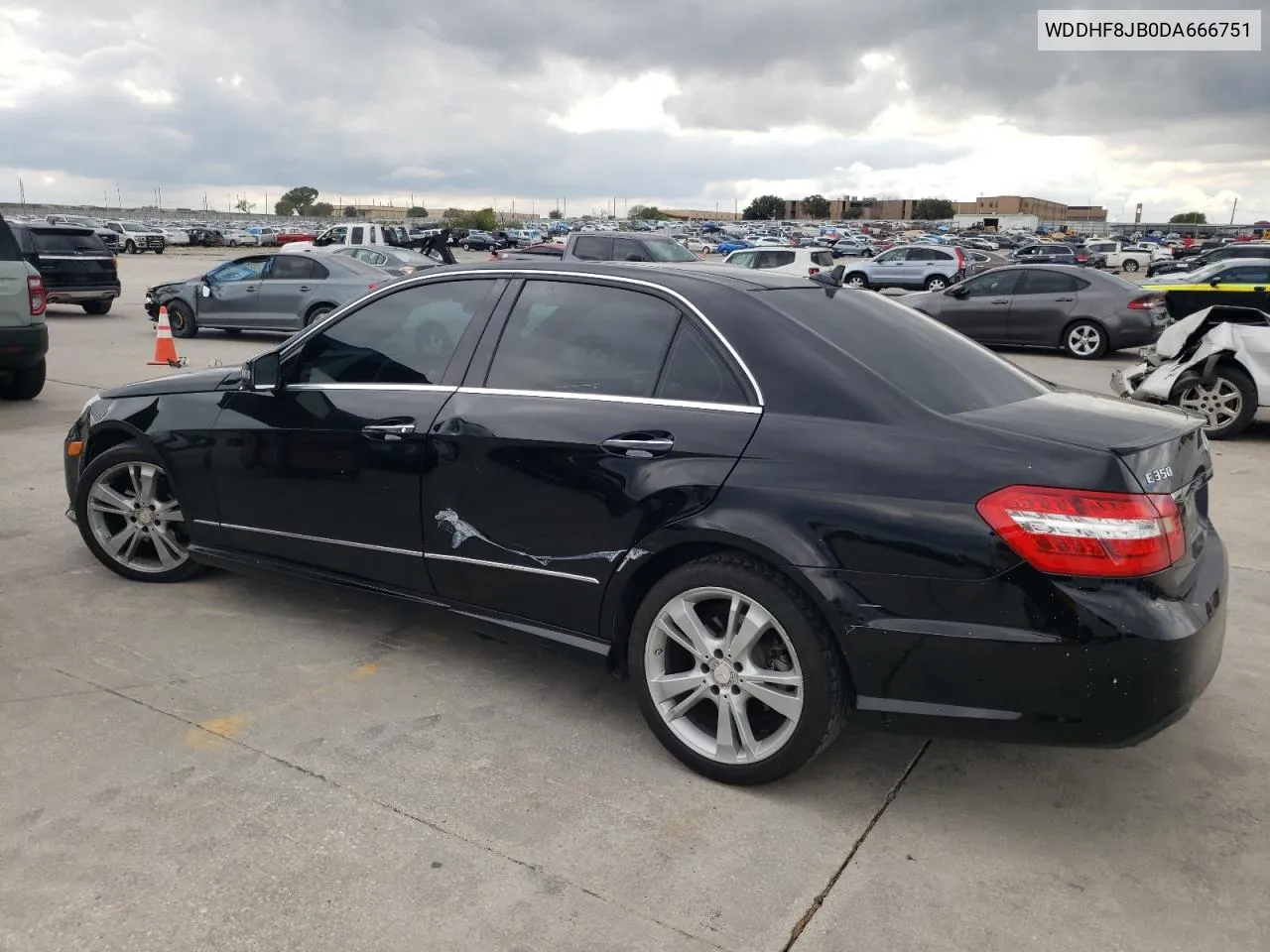 2013 Mercedes-Benz E 350 4Matic VIN: WDDHF8JB0DA666751 Lot: 71320454