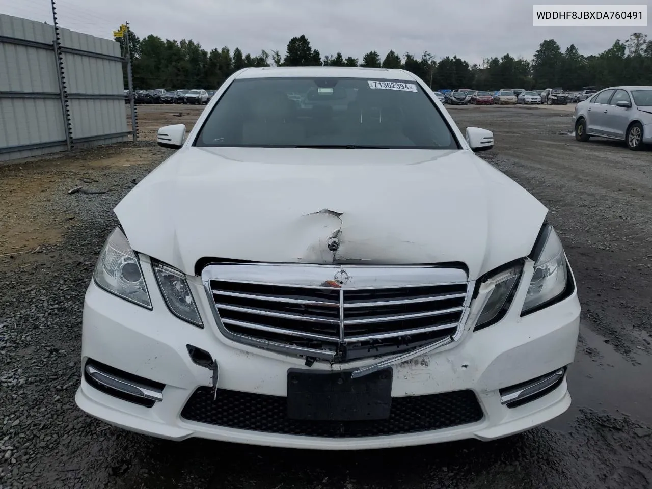 2013 Mercedes-Benz E 350 4Matic VIN: WDDHF8JBXDA760491 Lot: 71362394