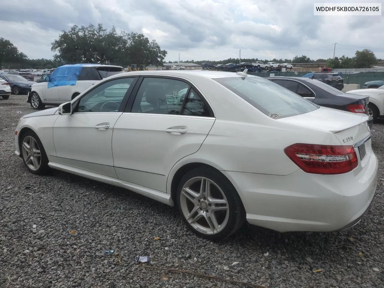 2013 Mercedes-Benz E 350 VIN: WDDHF5KB0DA726105 Lot: 71424904