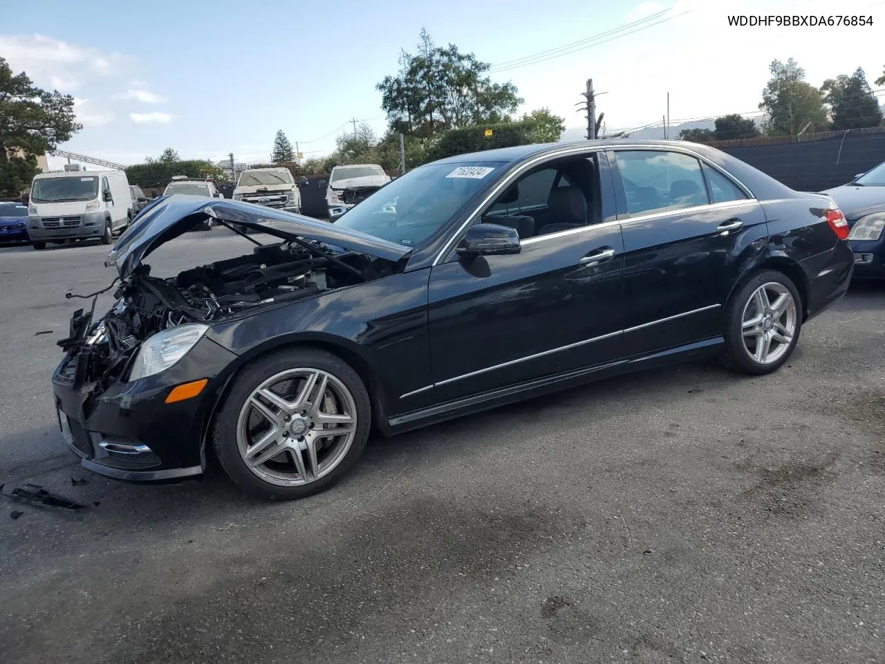 2013 Mercedes-Benz E 550 4Matic VIN: WDDHF9BBXDA676854 Lot: 71620434