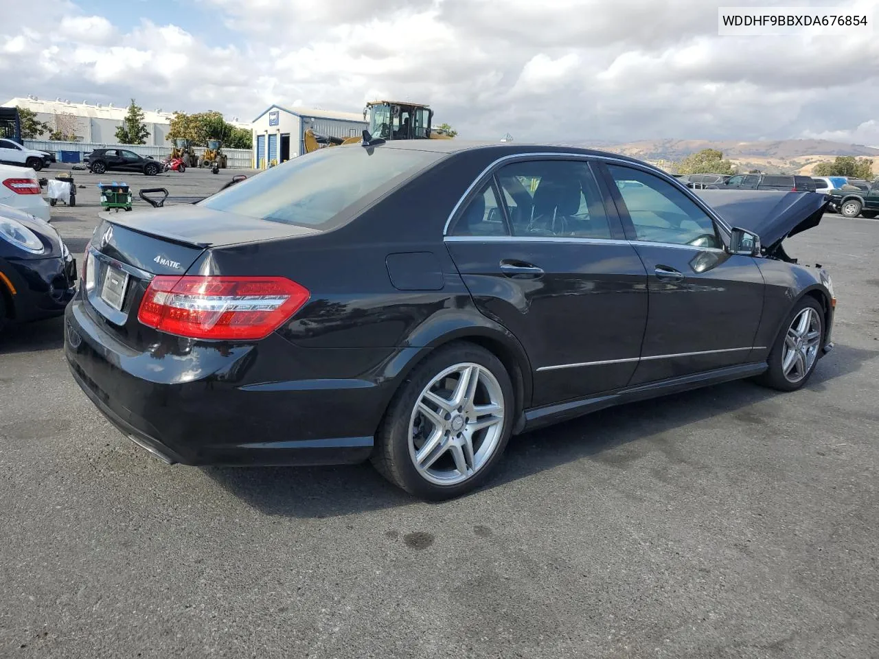 2013 Mercedes-Benz E 550 4Matic VIN: WDDHF9BBXDA676854 Lot: 71620434