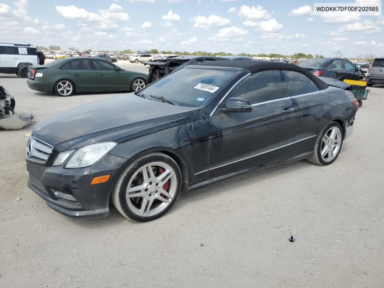 2013 Mercedes-Benz E 550 VIN: WDDKK7DF0DF202985 Lot: 71669164