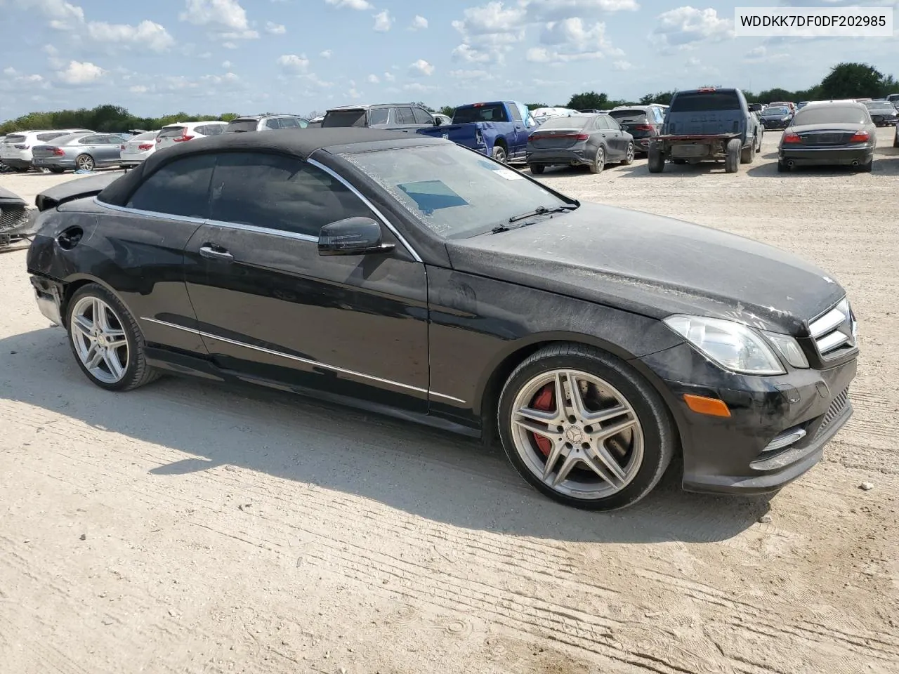 2013 Mercedes-Benz E 550 VIN: WDDKK7DF0DF202985 Lot: 71669164