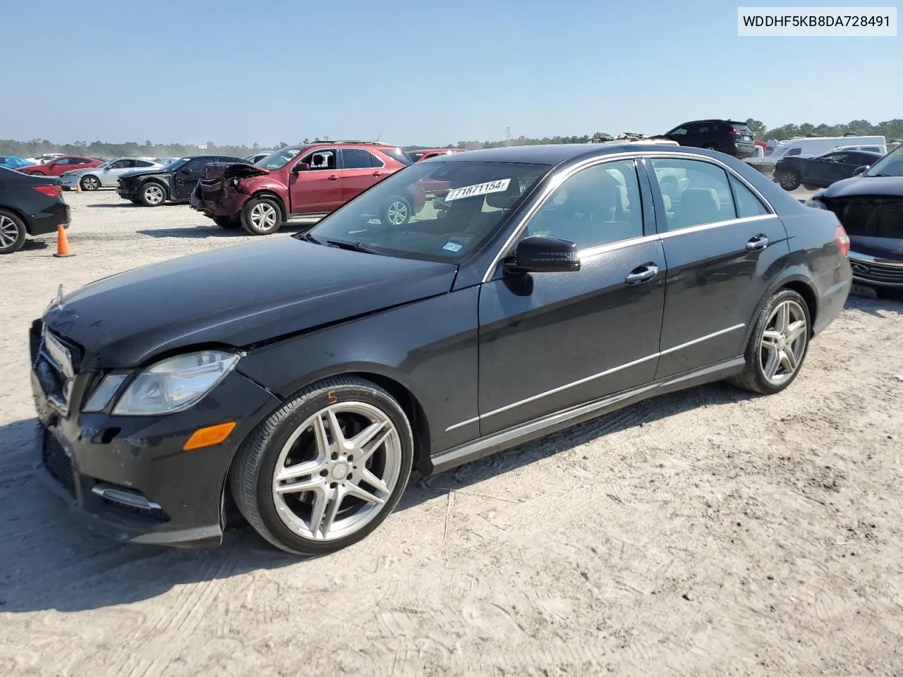 2013 Mercedes-Benz E 350 VIN: WDDHF5KB8DA728491 Lot: 71871154